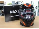 Klikněte pro detailní foto č. 12 - Přilby: AKCE Maxx FF950 Výklopná helma