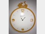 Detail nabídky - Volný čas: Nástěnné hodiny Vespa-žluté