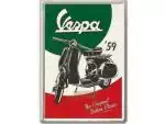 Detail nabídky - Volný čas: Vespa plechová cedule (The italian classic)