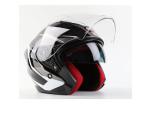 Klikněte pro detailní foto č. 1 - Přilby: Helma MAXX černo/bílá lesklá