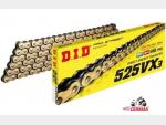 Detail nabídky - Řetězy a kolečka: Řetěz DID 525 VX3, X-ring, zlatý GB, 108 článků Detail nabídky - Řetězy a kolečka: Řetěz DID 525 VX3, X-ring, zlatý GB, 108 článků