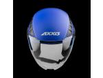 Klikněte pro detailní foto č. 1 - Přilby: Otevřená helma AXXIS METRO ABS Solid modrá matná