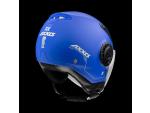Klikněte pro detailní foto č. 2 - Přilby: Otevřená helma AXXIS METRO ABS Solid modrá matná