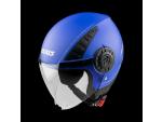 Klikněte pro detailní foto č. 3 - Přilby: Otevřená helma AXXIS METRO ABS Solid modrá matná
